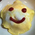 カクタスぽぷら's cooksnap of when they made 炊飯器ケチャップライスのオムライス.