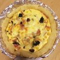 take♪aki♪'s cooksnap of when they made じゃがいもdeなんちゃってキッシュ②.
