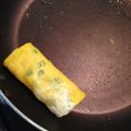ムーヒツジ's cooksnap of when they made 丸いフライパンで簡単厚焼き玉子.