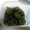 茶子☆'s cooksnap of when they made ＊お弁当にも♪ピーマンの塩昆布和え＊.