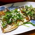 B子chan's cooksnap of when they made 鯖のゴマ味噌風味焼き香味野菜のっけ.