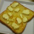 ねこりん222's cooksnap of when they made トーストでチーズケーキ風.