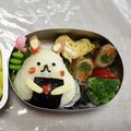ペイにゃん's cooksnap of when they made 幼稚園 お弁当 キャラ弁♡うさぎ３.