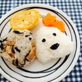 ＊marble＊'s cooksnap of when they made キツネも喜ぶ♪お稲荷さんのオニギリ.