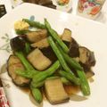 zippo34's cooksnap of when they made 茄子ともろっこいんげんの揚げ浸し.