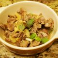 saki1010's cooksnap of when they made １０分で出来るおつまみ☆砂肝にんにく.