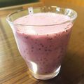sao_rin46's cooksnap of when they made とろ～り☆キウイ＆ブルーベリースムージー.