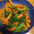 かめのたろう's cooksnap of when they made 春菊の胡麻和え♡.