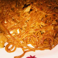 ひまわり娘。2014's cooksnap of when they made 焼きそば♡リメイク♡オムそば風？.