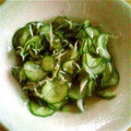 ボブナナ's cooksnap of when they made 簡単 きゅうりとしらすの酢の物♪.