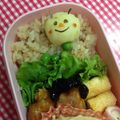 たにたーに's cooksnap of when they made コロコロ♪いもむしくん＊キャラ弁.