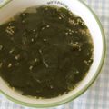 ♡いるか♡'s cooksnap of when they made 腎臓にやさしい：わかめスープ.