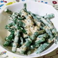sara1213's cooksnap of when they made 簡単！いんげんのマヨおかか和え.