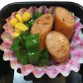 うらぎりおにぎり's cooksnap of when they made お弁当に裏技✱簡単ピーマンウィンナー炒め.