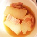 さわおば's cooksnap of when they made 絶品☆大根とベーコンの煮物.