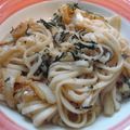 4thave's cooksnap of when they made 明太子のおうどん.