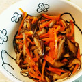 はるたんママ0727's cooksnap of when they made にんじんとシイタケのごまあえ!.