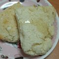 さんろくす's cooksnap of when they made トースターでスタバ風チョコスコーン.