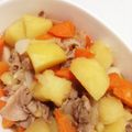 トマ子とトマ美's cooksnap of when they made 簡単☆油いらず手間いらずの肉じゃが.