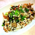 〜みみ〜's cooksnap of when they made 和風ひじきチャーハン.