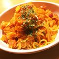 alohamomy♡'s cooksnap of when they made トマトとにんにくのパスタ.