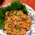 ヘクター's cooksnap of when they made あじのなめろう風.