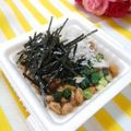 メルティローズ's cooksnap of when they made 朝食や1人ランチに♪即席！超簡単な納豆丼.