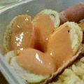 みねか's cooksnap of when they made ☆鶏ささみのお揚げ巻き オーロラソース☆.