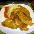 新米主婦Kちゃん's cooksnap of when they made ごはんがススム♪豚肉の生姜焼き☆.