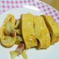 さっちゃま＾＾'s cooksnap of when they made お弁当に◎ベーコンポテトの卵焼き.