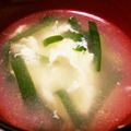 Mio＊Masa's cooksnap of when they made ニラ＊玉 中華風スープ.