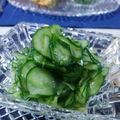 ｸﾏﾘｴ's cooksnap of when they made きゅうりのマリネ　ディル風味.