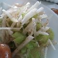 かぴーな's cooksnap of when they made カラスミとセロリと大根のサラダ.