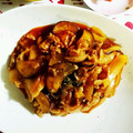 ☆jnk☆'s cooksnap of when they made 豚肉と茄子の甘酢炒め.