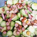 ♪まちのん♪'s cooksnap of when they made ナスとズッキーニのピザ風.