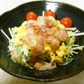 クック81NK9U☆'s cooksnap of when they made 《水菜のベーコンマヨタマサラダ》.