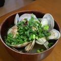 サーフブレイド's cooksnap of when they made 【簡単】あさりの味噌汁.