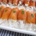 オラフ☆スパイク's cooksnap of when they made スモークサーモンロール.