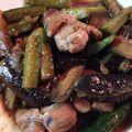 しほまつ's cooksnap of when they made ナスとキュウリの炒め物.