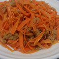 kitchomson's cooksnap of when they made にんじんしりしりの簡単お弁当おかず！.