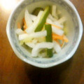 みんこまま's cooksnap of when they made 切るだけ簡単❗大根ときゅうりの甘酢あえ.