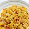 ゆか0ω0♥︎ちゃん's cooksnap of when they made 食べラーで♡簡単ピリ辛チャーハン.