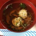 しましまもっぷ's cooksnap of when they made 絶品！鯵のつみれ汁.