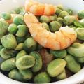 Faiza's cooksnap of when they made 空豆と海老のナンプラー炒め❤️.