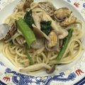 Sayachen's cooksnap of when they made あさりのスープパスタ.