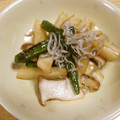 せつみか's cooksnap of when they made 長芋とエリンギの醤油焼きジャコ和え.
