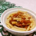 赤い電話's cooksnap of when they made 超簡単！マカロニのミートソースあえ.