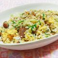 まあまま☆0403's cooksnap of when they made 超簡単！さんま缶でチャーハン.