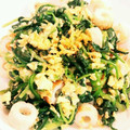 sooh68's cooksnap of when they made ほうれん草とちくわの卵とじ.