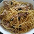 なおつん0802's cooksnap of when they made 海苔と豚バラの和風パスタ.
